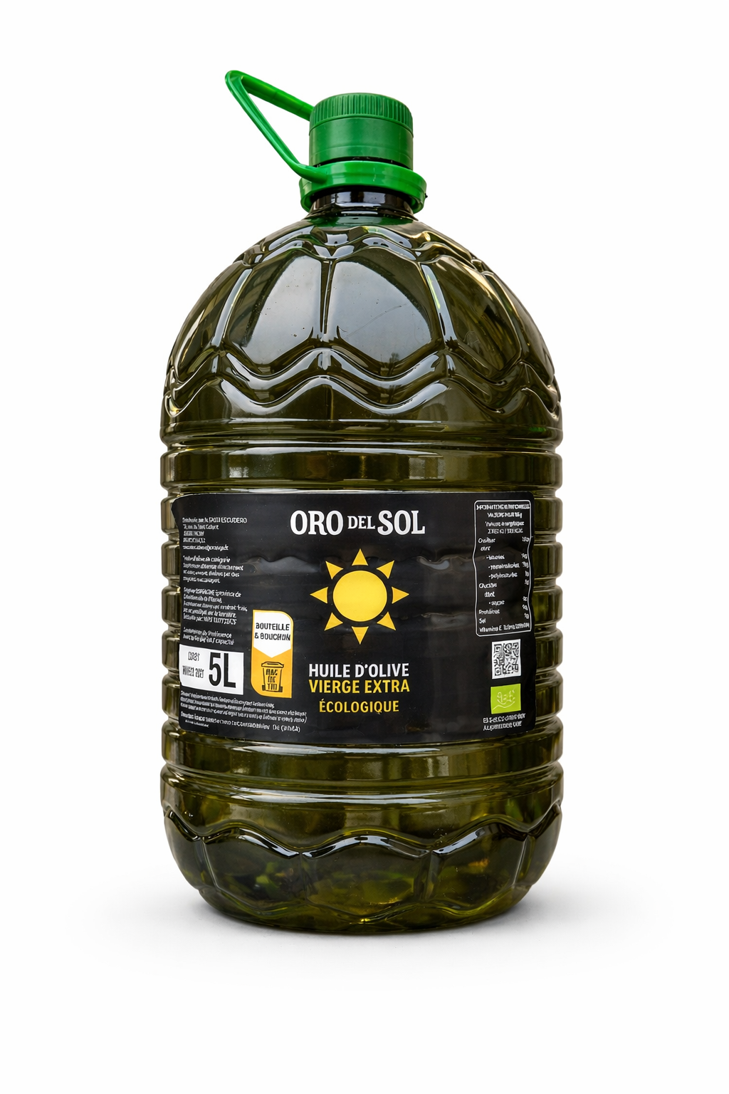 Huile d’olive vierge extra écologique BIO – 5 L | Oro del Sol